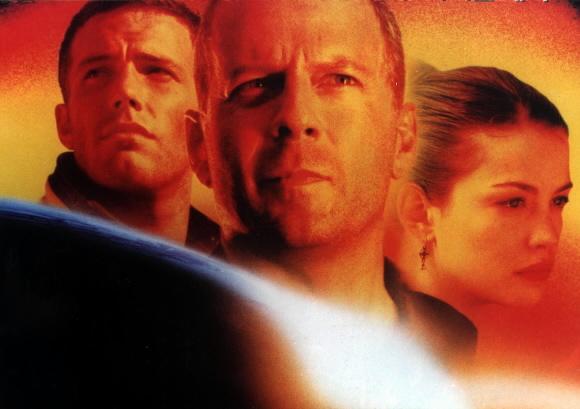 1998년 개봉한 마이클 베이 감독의 영화 ‘아마겟돈’의 포스터.