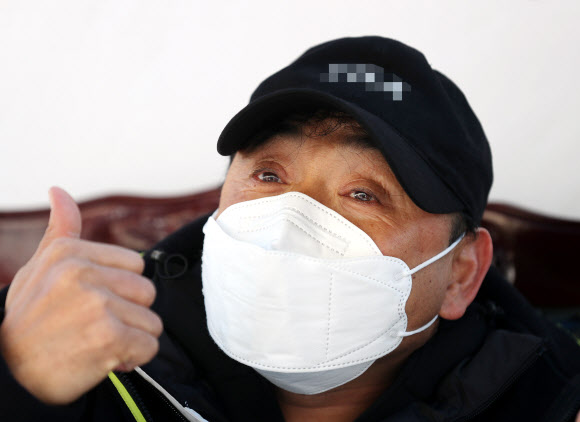 인사말 하는 이봉주