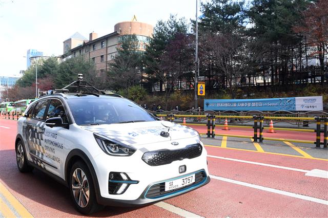 대학생들이 만든 자율주행차