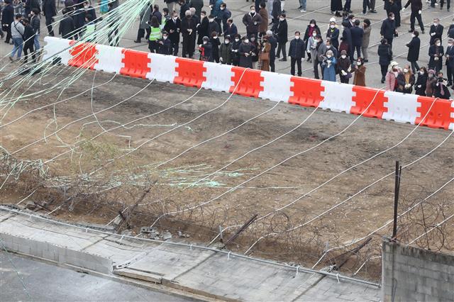100년 만에 허물어진 대구 미군부대 담장