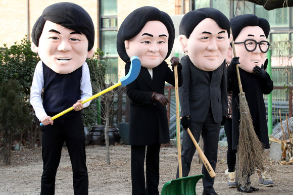 출발선의 대선 후보들