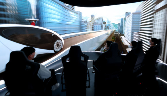 실감나는 광화전차