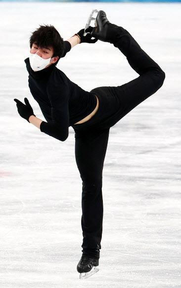 차준환, 실전같은 훈련