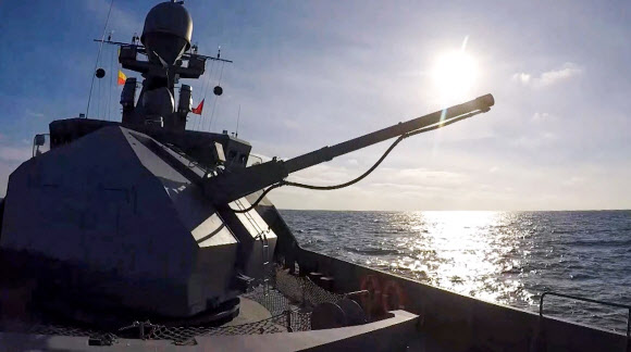 우크라 인근 흑해서 대잠 훈련 벌이는 러시아 흑해함대
