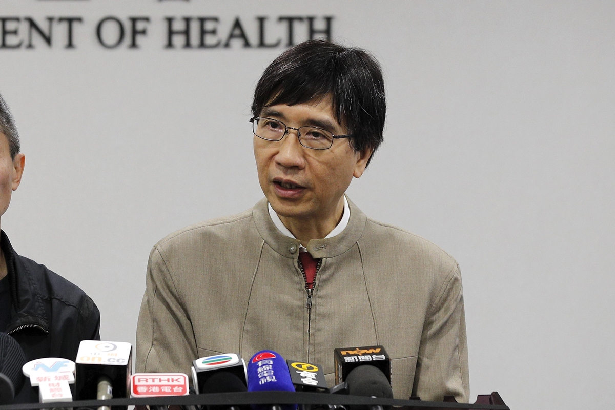 홍콩의 전염병연구 권위자 윈궉융 홍콩대 교수  AP 연합뉴스