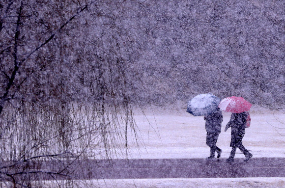 눈 내리는 춘천