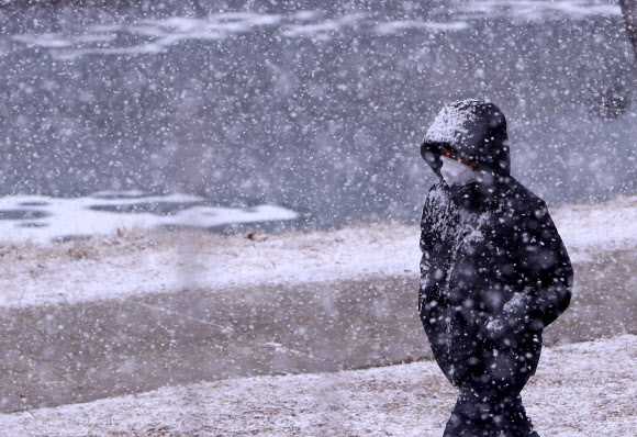 폭설 내리는 춘천