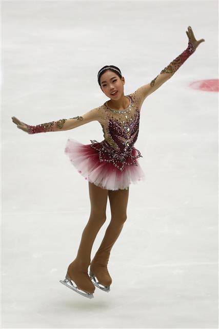 피겨 꿈나무의 연기