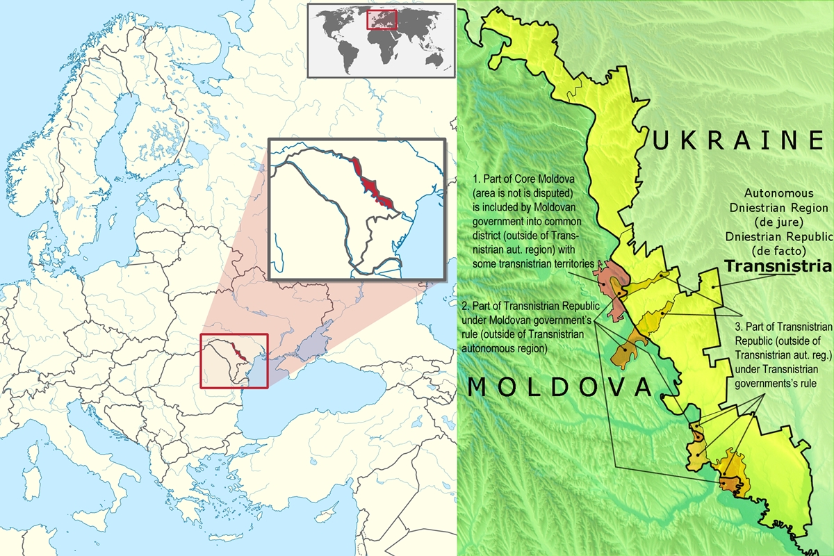 몰도바 내 분리주의 지역 ‘트란스니스트리아’