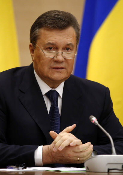 빅토르 야누코비치 전 우크라이나 대통령
