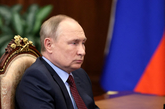 블라디미르 푸틴 러시아 대통령 모스크바 로이터 연합뉴스