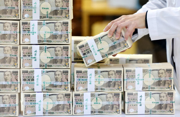 엔화 가치 하락