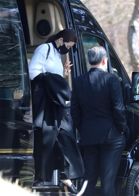 故 조양호 전 한진그룹 회장 3주기 추모 행사에 참석한 조현민 사장