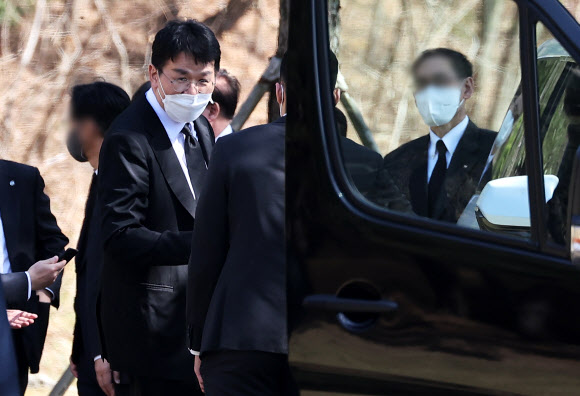 조양호 회장 3주기 추모 행사 참석한 조원태