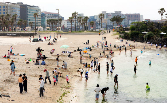 봄에도 좋은 제주 바다