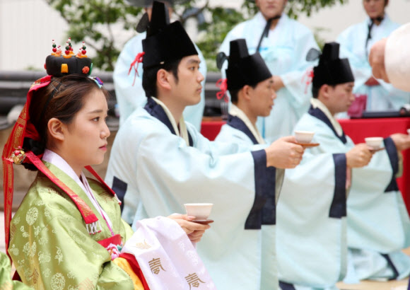 2년 만에 대면 개최, 마포 광흥당 전통 성년식