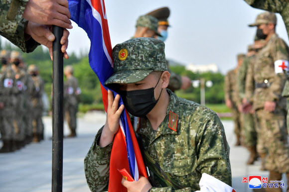 북한, 조선인민군 군의부문의 전투원들 결의모임 진행