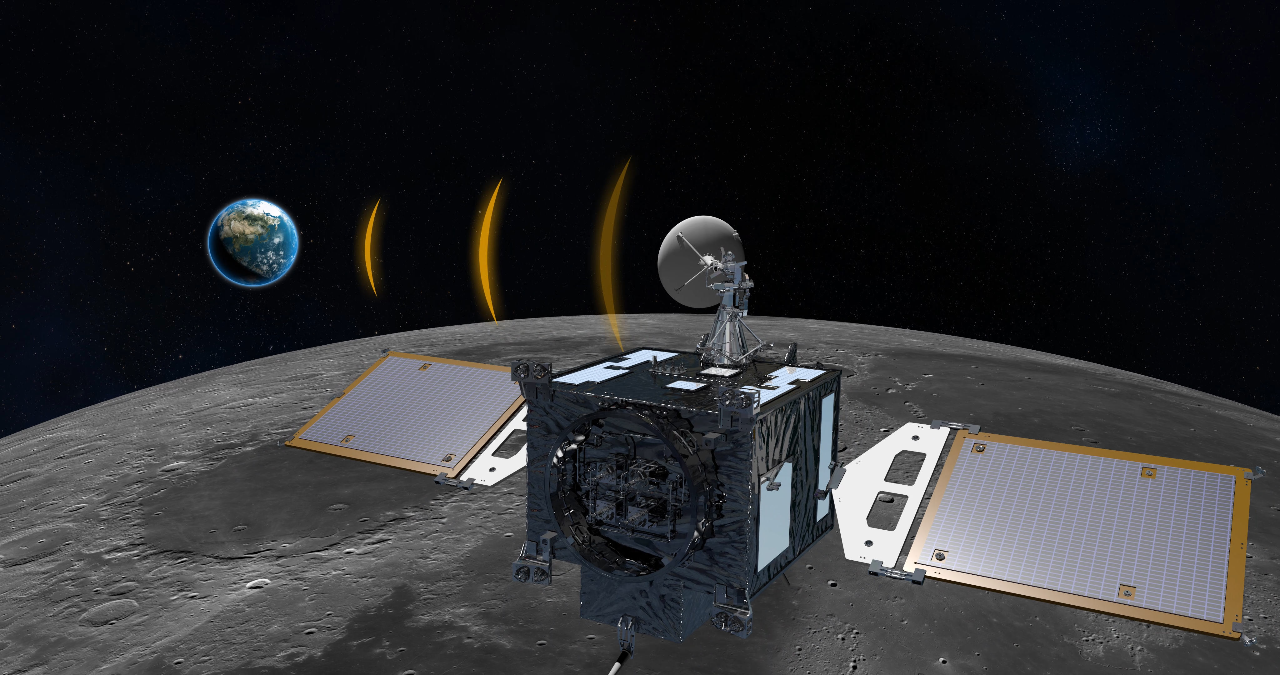 한국형 달 탐사선 ‘다누리’ 호 가상도