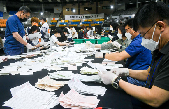 제8회 전국동시지방선거 개표