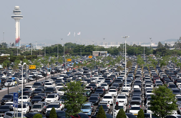공항주차장 만차