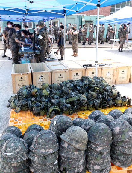 2년 반 만에 재개한 예비군 동원훈련