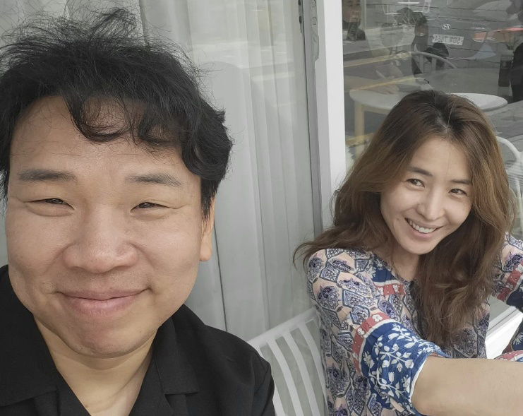 개그맨 오지헌과 아내 박상미씨. 오지헌 인스타그램 캡처