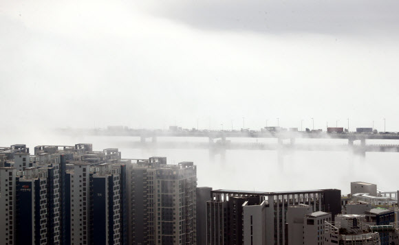 부산지역에 엿새째 폭염