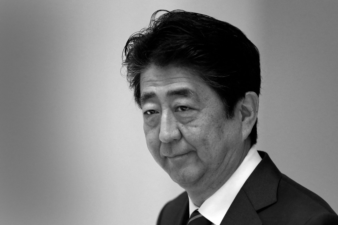 아베 신조 전 일본 총리. 로이터 연합뉴스