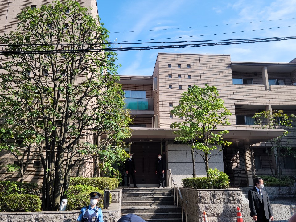 아베 신조 전 일본 총리 자택 