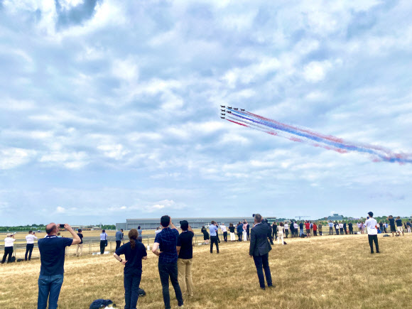 블랙이글스, ‘판보로 에어쇼’ 참가