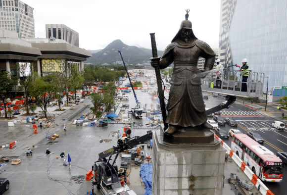 ‘장군님, 시원하시죠?’