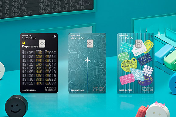 삼성카드 ‘삼성카드&마일리지 플래티넘’. 삼성카드 제공