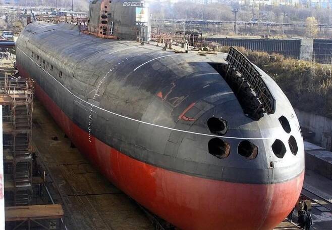 러시아 신형 핵잠수함 벨고르드함. 트위터