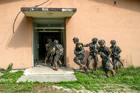 6사단 도시지역작전 전투 경연대회