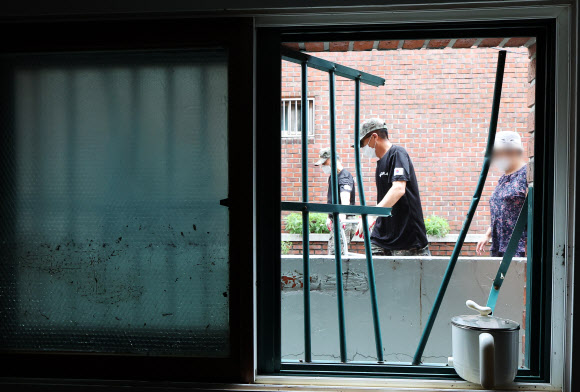 필사의 탈출 흔적