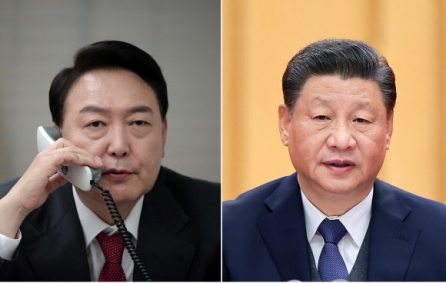 윤석열 대통령(왼쪽)과 시진핑 중국 국가주석. 연합뉴스
