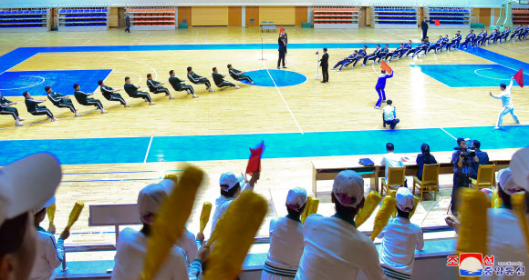 북한, ‘전국도대항군중체육대회-2022’ 평양서 시작