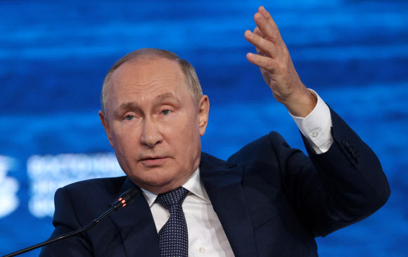 블라디미르 푸틴 러시아 대통령 로이터 연합뉴스