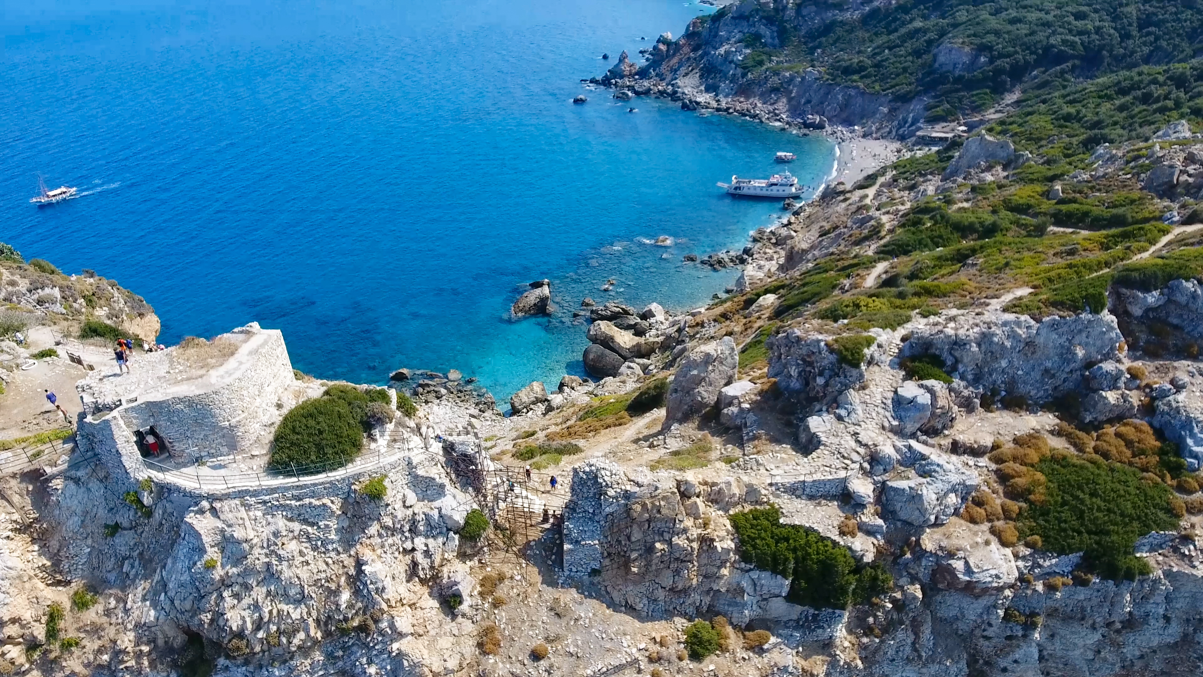 그리스 스키아토스 해변의 모습-제주올레 제공