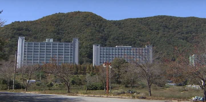 폐교된 충남 아산의 서남대학교 아산캠퍼스.