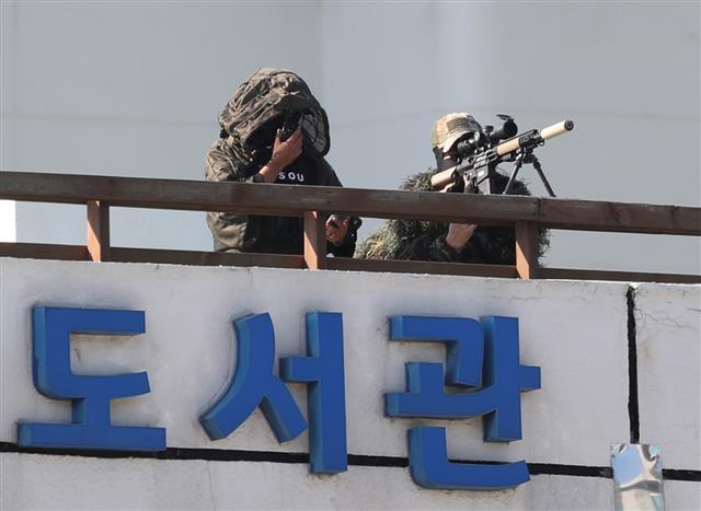 저격수 등장