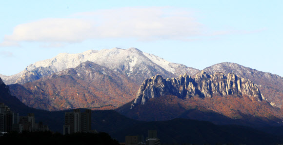 설악산의 가을과 겨울