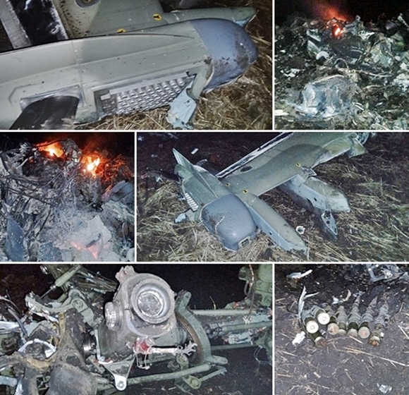 4월 15일(현지시간) 우크라이나 육군이 하르키우에서 박살낸 Ka-5. 2022.4.15  우크라이나 육군 제93 기계화보병여단