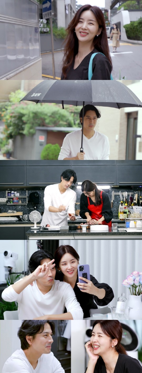 배우 박솔미·한재석 부부의 달콤한 일상이 KBS2 ‘신상출시 편스토랑’을 통해 예능 최초로 공개된다. 방송 캡처