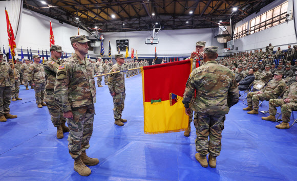 미군 제1기갑전투여단 임무완료