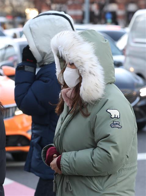 겨울 한파 ‘손발이 꽁꽁’