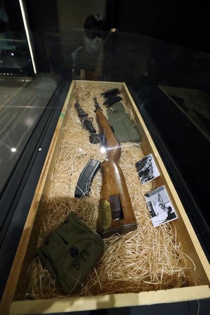 ‘박정희 전 대통령 지시로 40일 만에 긴급제작’…M2 카빈총 시제품 1호 첫 공개