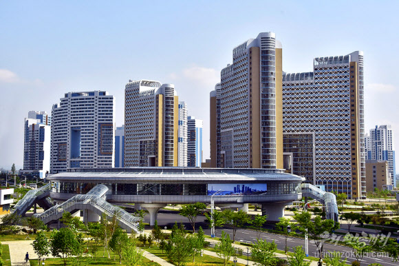 북한 평양 송화거리