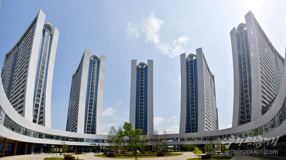 북한 평양 송화거리