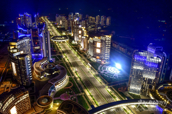 북한 평양 송화거리